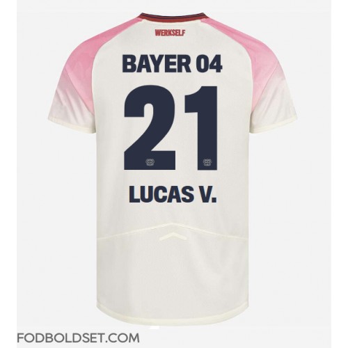 Bayer Leverkusen Lucas Vazquez #21 Udebanetrøje 2025-26 Kortærmet
